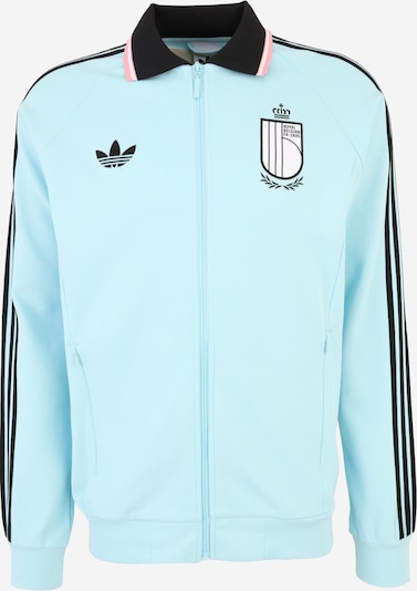 Sportinis džemperis 'RBFA' iš ADIDAS PERFORMANCE, spalva – šviesiai mėlyna / juoda, Prekių apžvalga