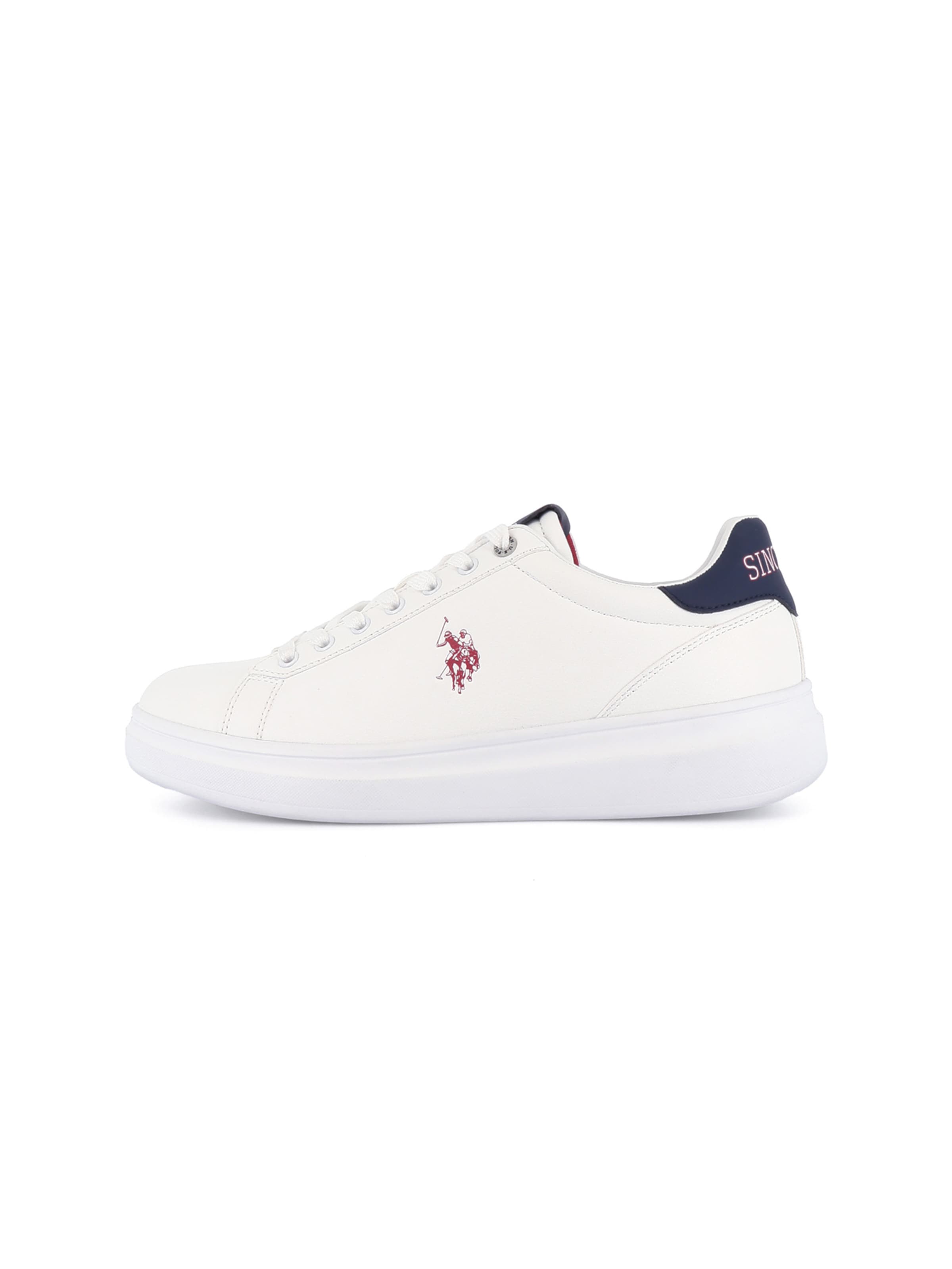 Baskets basses 'Cody' US POLO ASSN. en blanc : devant