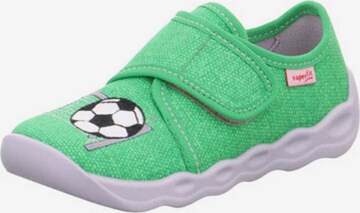 SUPERFIT Slippers 'Bubble' in Green: front