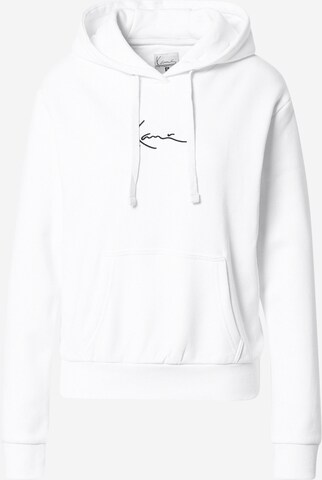 Sweat-shirt Karl Kani en blanc : devant