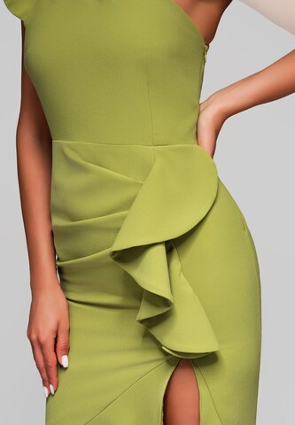 Ombre Evening dress 'LA-OM-DLR168' in Green