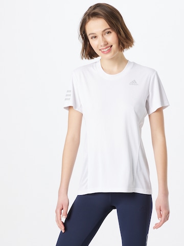 ADIDAS SPORTSWEAR Λειτουργικό μπλουζάκι 'Club ' σε λευκό: μπροστά