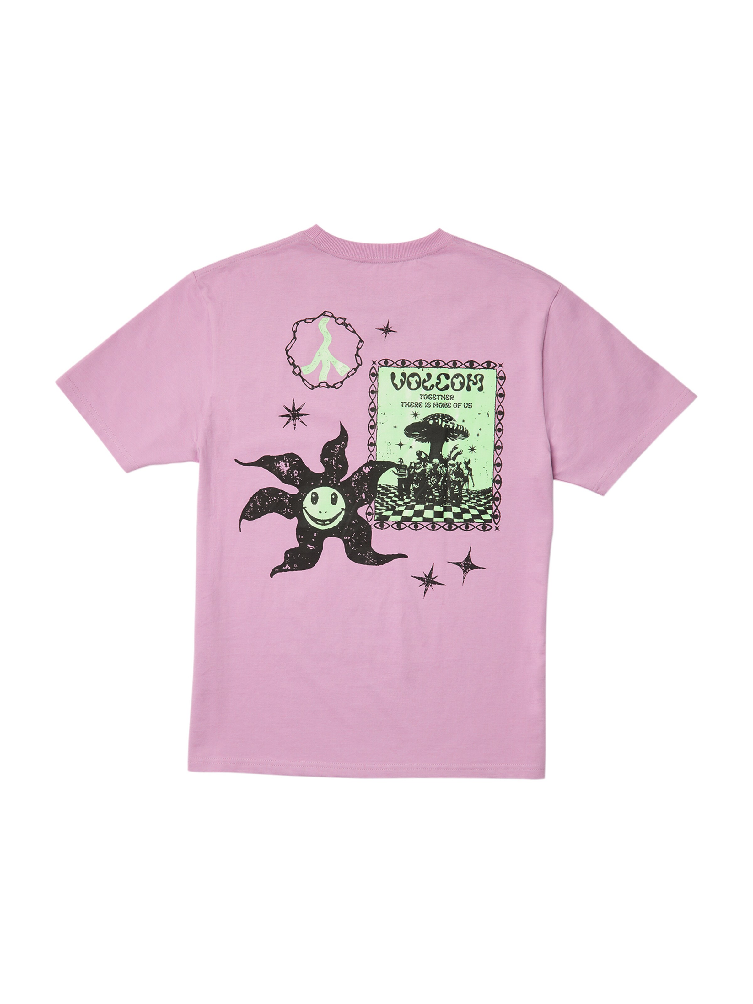 Volcom T-Shirt 'Filip Rygalski 2' in Lila