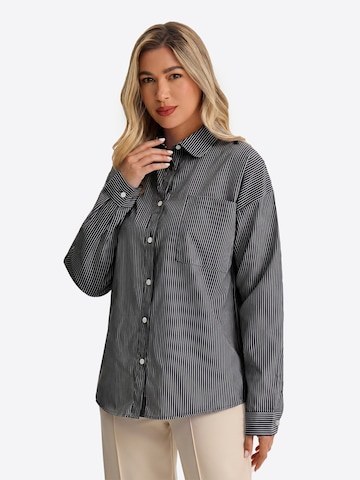 Imily Bela Bluse in Schwarz: Vorderseite
