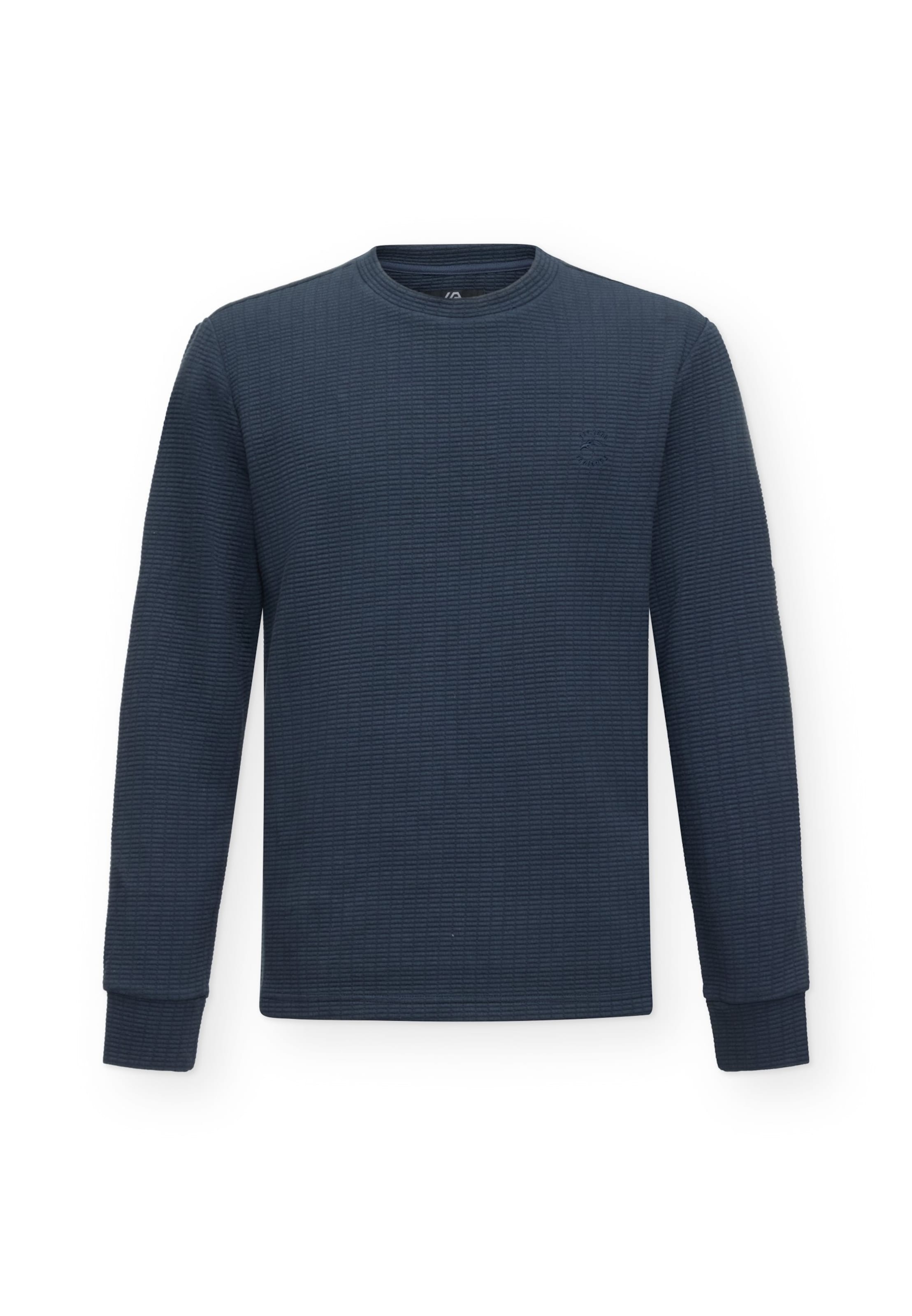 INDICODE JEANS Bluzka sportowa 'Arkven' w kolorze niebieski: przód