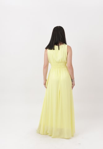 Elara Evening dress in Yellow