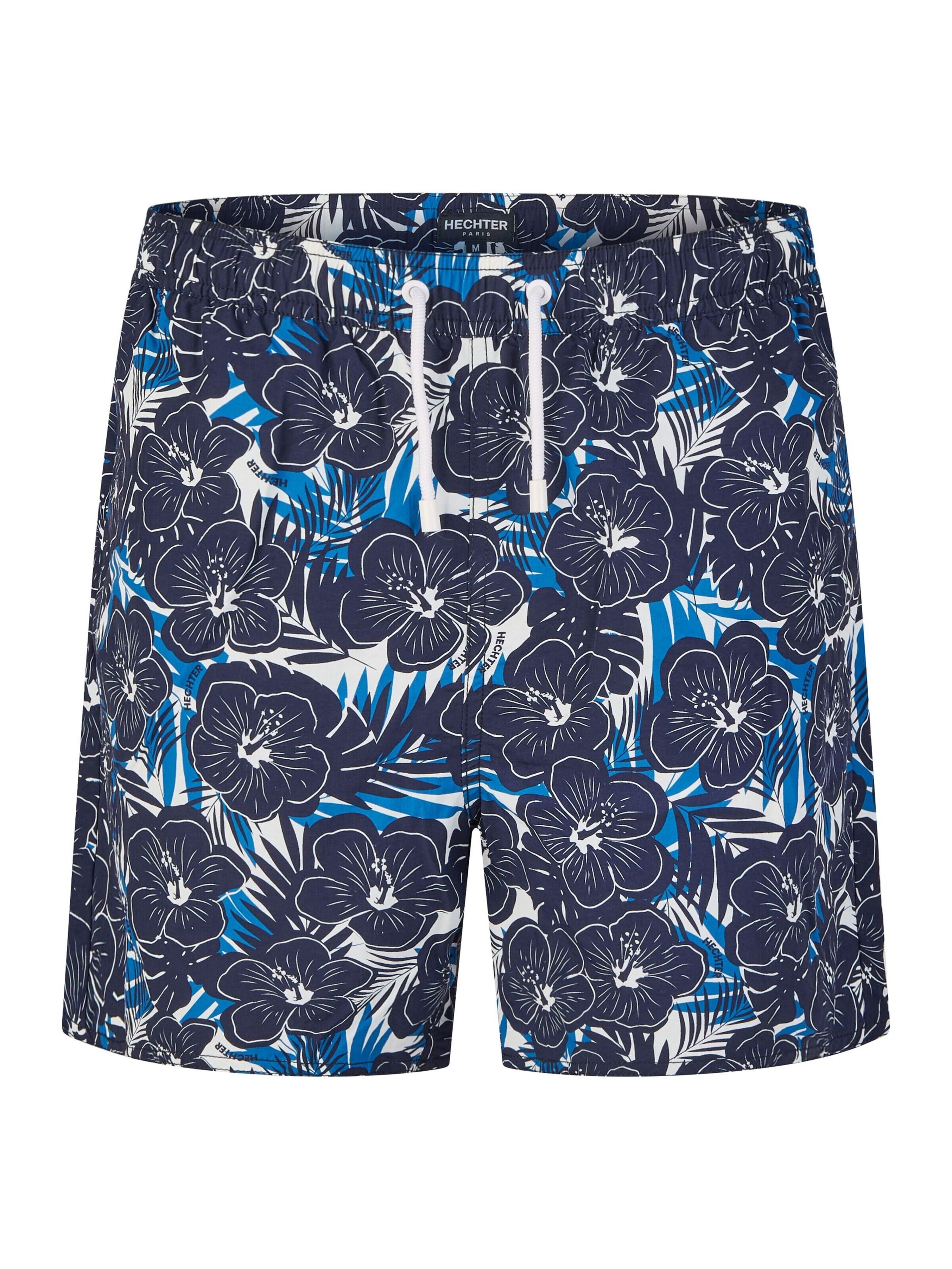 Shorts de bain HECHTER PARIS en bleu : devant