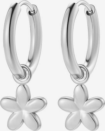 Boucles d'oreilles 'Daisy Bold' Hey Happiness en argent : devant