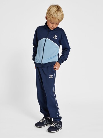 Hummel Trainingspak 'Lubago' in Blauw: voorkant