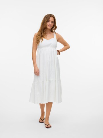 VERO MODA Kjole 'VMUlrikke' i hvid: forside