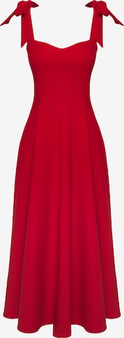 Trendyol Jurk in Rood: voorkant