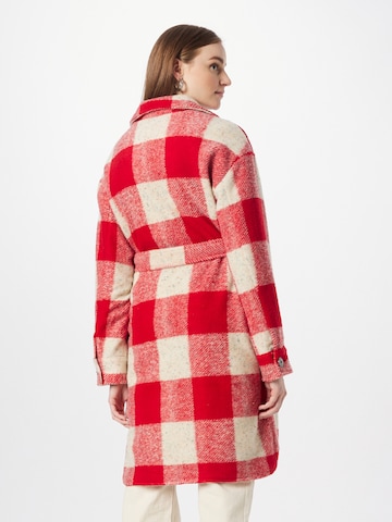 Frieda & Freddies NY Between-Seasons Coat in Red