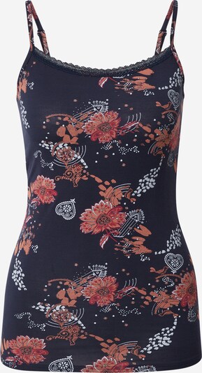 SCHIESSER Chemise de nuit en bleu marine / mélange de couleurs, Vue avec produit