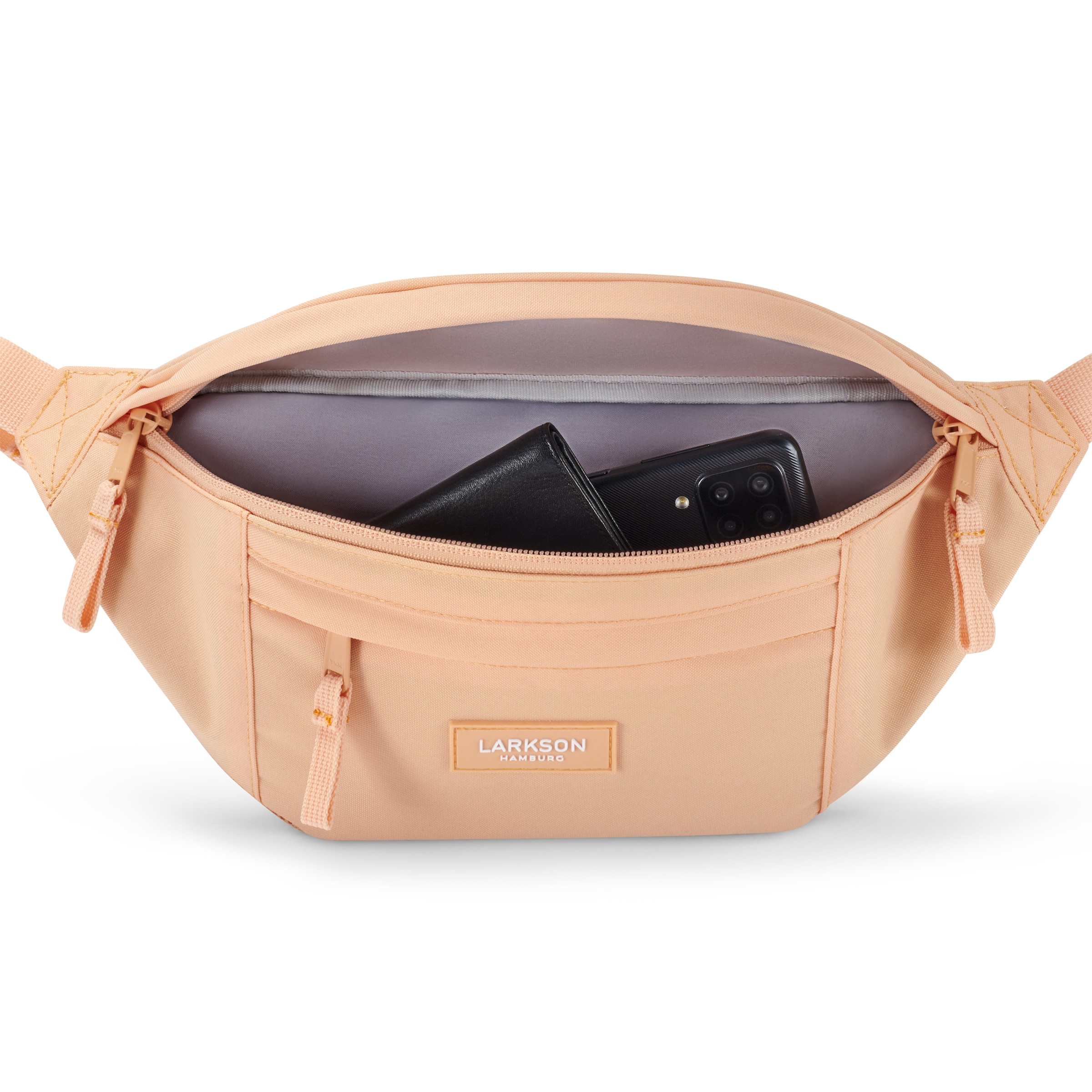 LARKSON Belt bag 'Ole' in Orange: top