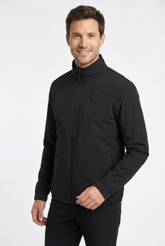 KILLTEC Outdoor jacket in Black: front