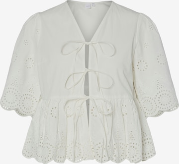 Chemisier 'YASCORNELIA' YAS en blanc : devant