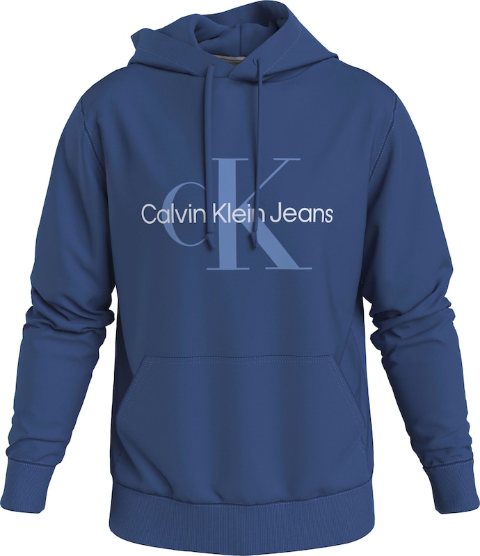 Calvin Klein Jeans Sweatshirt in Blau Hellblau