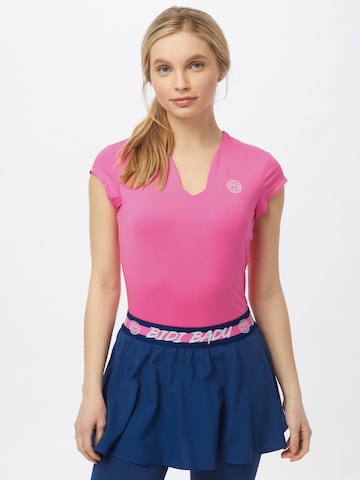 BIDI BADU Performance Shirt 'Bella 2.0' in Pink: front