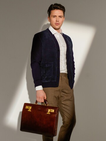 Time Resistance Briefcase 'Vendetta' in Brown