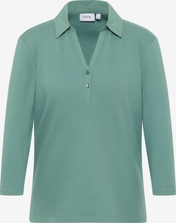 CECIL Poloshirt in Grün: Vorderseite
