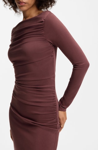 HUGO Kleid 'Nookie' in Braun