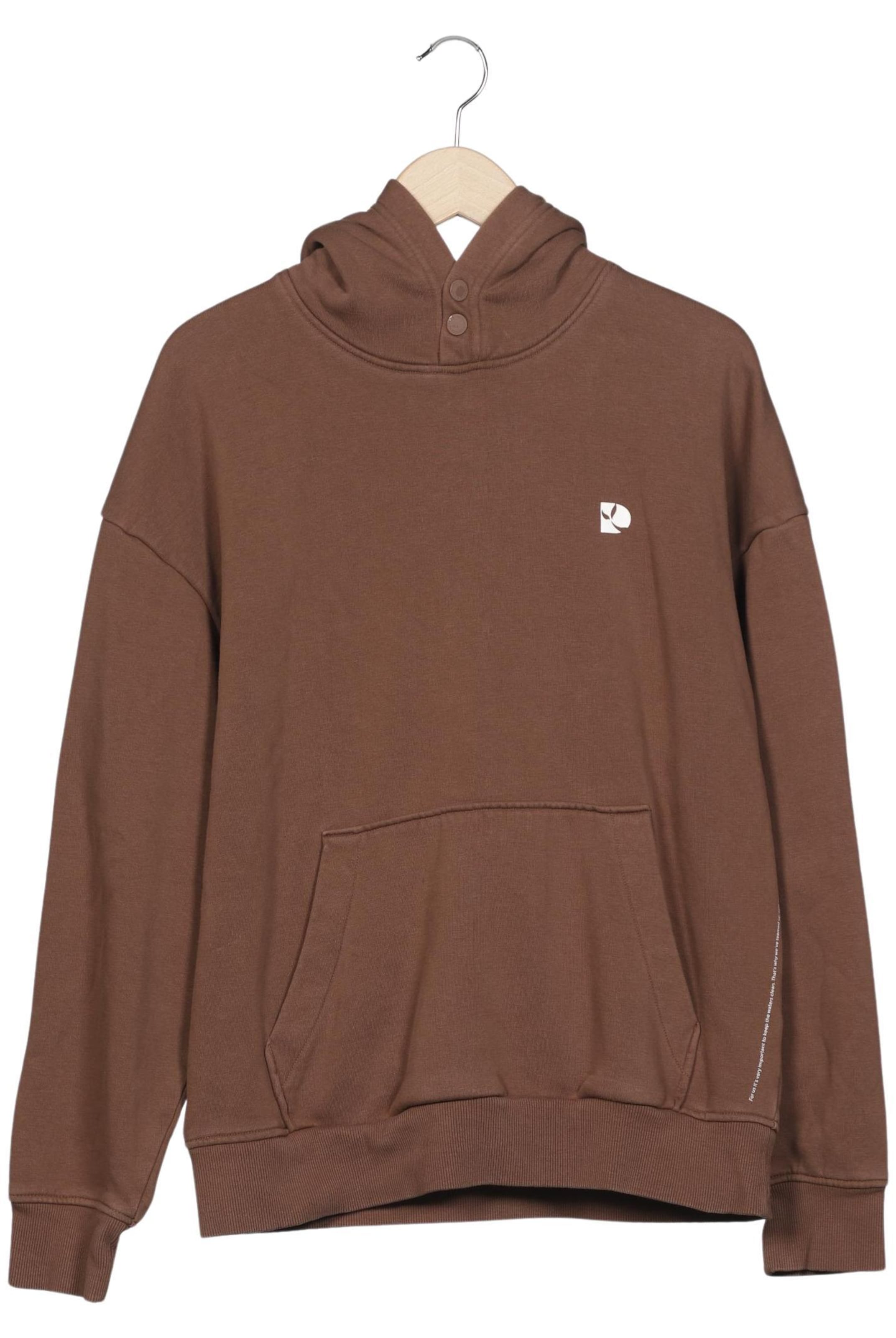 TOM TAILOR Kapuzenpullover L in Braun: Vorderseite