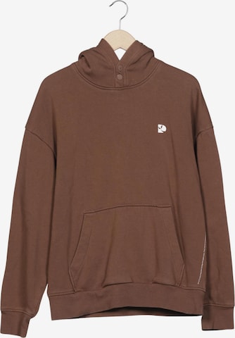 TOM TAILOR Kapuzenpullover L in Braun: Vorderseite