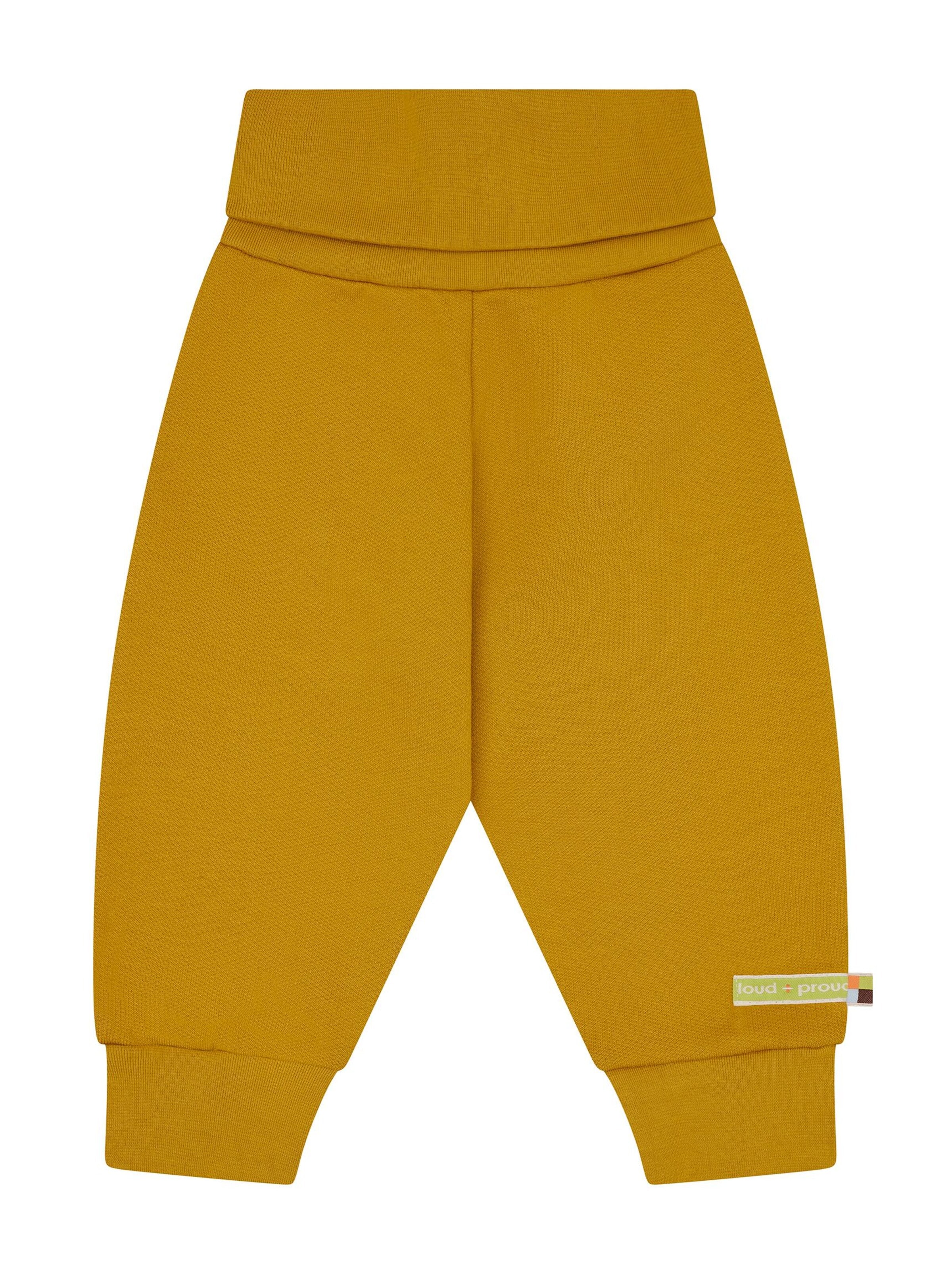 loud + proud Pants in Yellow: front