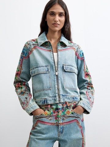 Giacca di mezza stagione di Desigual in blu: frontale
