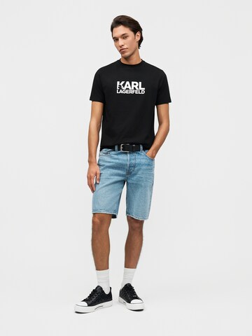 Karl Lagerfeld Tričko – černá