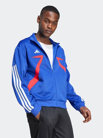 ADIDAS SPORTSWEAR - Chaqueta de chándal 'House of Tiro Nations' en azul: frente