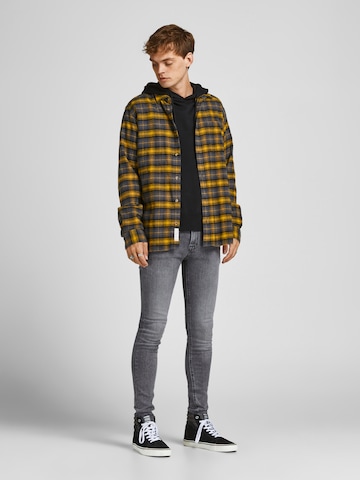 JACK & JONES Skinny Τζιν 'Tom' σε γκρι