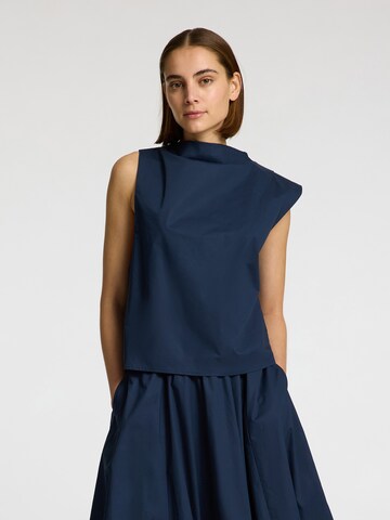 Top 'SLFASTER' di SELECTED FEMME in blu: frontale