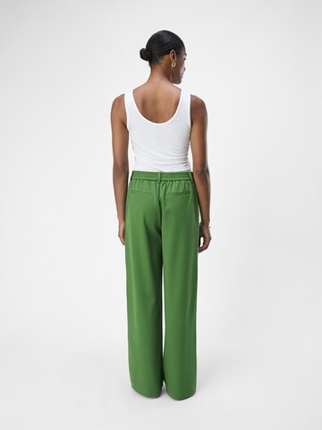 OBJECT Wide leg Broek 'LISA' in Groen