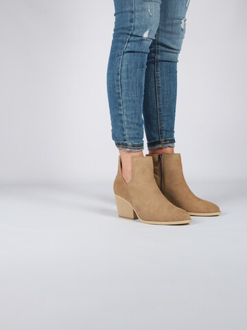 BLACKSTONE Ankelboots 'ABBY' i brun