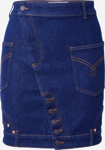 Moschino Jeans Skirt in Blue: front