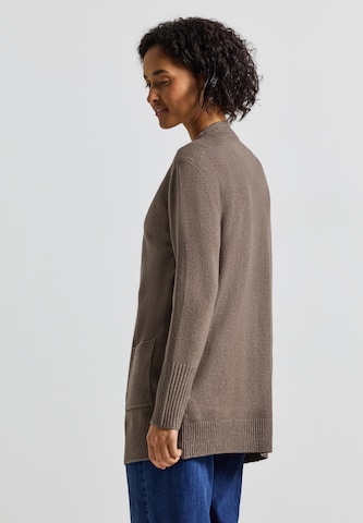 STREET ONE Strickjacke in Braun