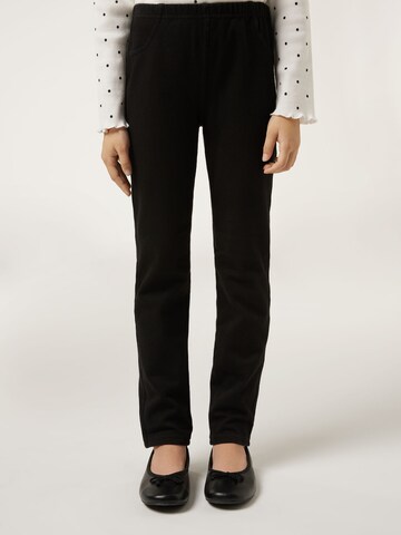 CALZEDONIA Skinny Jeans 'THERMO' in Black: front