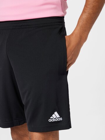 ADIDAS SPORTSWEAR Loosefit Sportshorts 'Entrada 22' in Schwarz