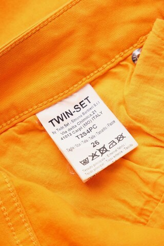 Twin Set Skinny Pants XS in Orange