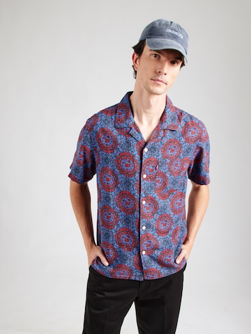 LEVI'S ® Regular fit Overhemd 'SUNSET CAMP' in Blauw: voorkant