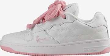 Karl Kani Matalavartiset tennarit 'Sk8' värissä valkoinen: etupuoli