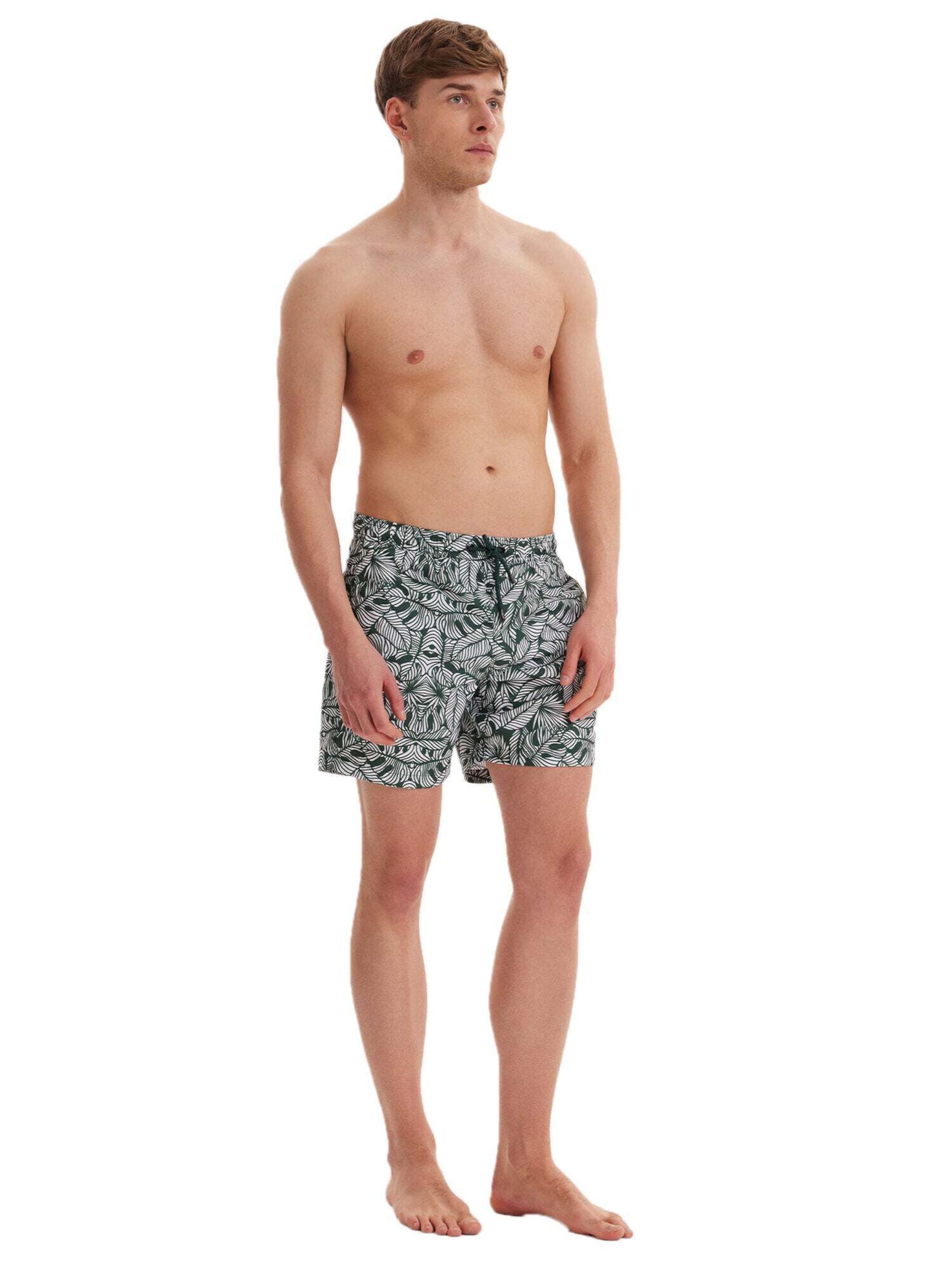 WESTMARK LONDON Badeshorts 'Botanic' i grøn