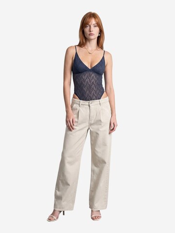 Dilvin Bodysuit 'Blusen' in Blue