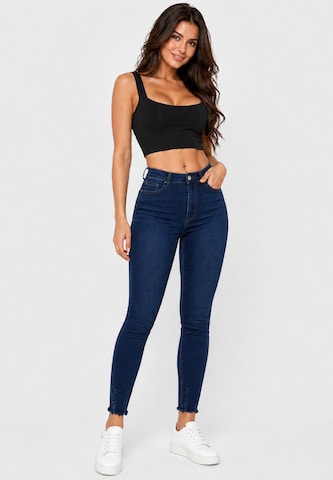Elara Slimfit Jeans in Blauw