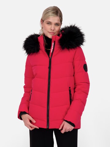 Alife and Kickin Winterjacke 'Adela' in Pink: predná strana