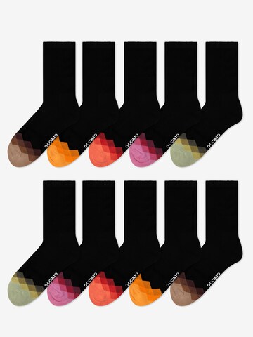 Occulto Socken 'Evelin'‌‌‌‌‌‌ in Orange