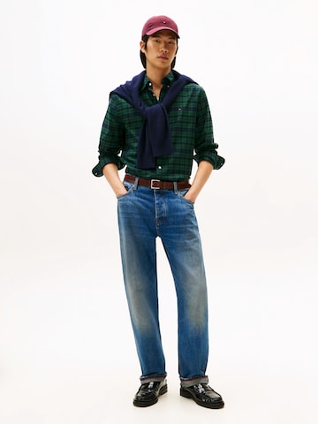 TOMMY HILFIGER Tavaline suurus Triiksärk, värv sinine: tagant vaates