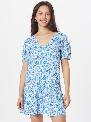 Rochie de la Dorothy Perkins pe albastru: față