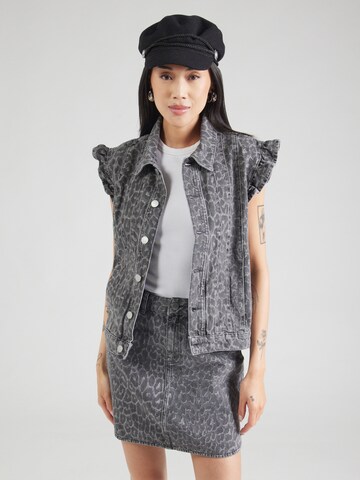 Gilet 'Uva' di OH APRIL in grigio: frontale